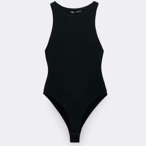 Zara INSPIRED halterneck bodysuit